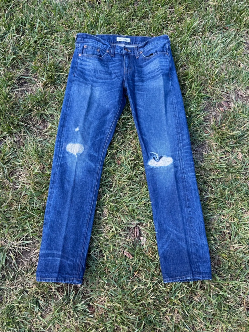 Madewell Rivet & Thread "Wyatt" distressed jeans - size 28